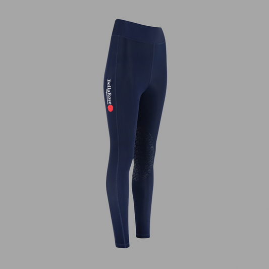 Navy Knee Grip Riding Leggings