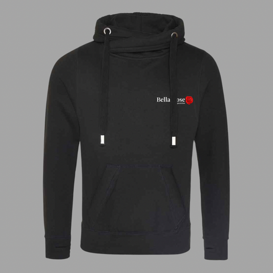 Cross Neck Hoodie